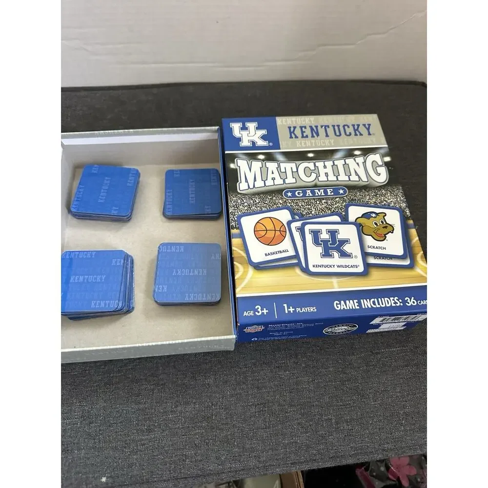 Kentucky Wildcats UK Matching Game MasterPieces 36 Cards Complete NCAA